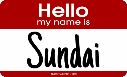 Hello my name is Sundai png download