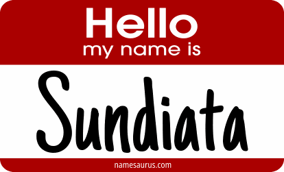 Hello my name is Sundiata png download