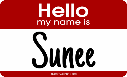 Hello my name is Sunee png download