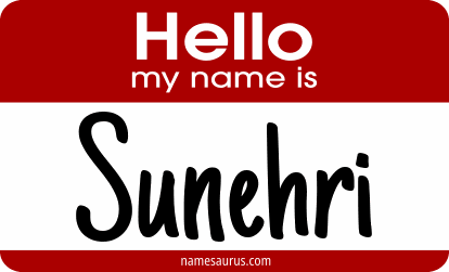 Hello my name is Sunehri png download