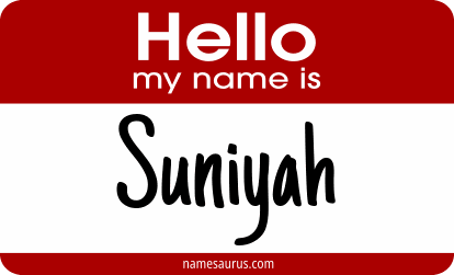 Hello my name is Suniyah png download