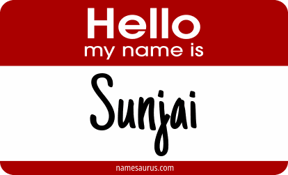 Hello my name is Sunjai png download