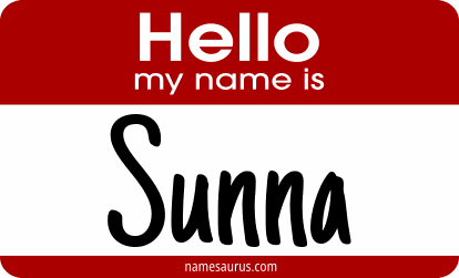 Hello my name is Sunna png download