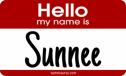 Hello my name is Sunnee png download