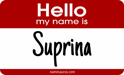 Hello my name is Suprina png download