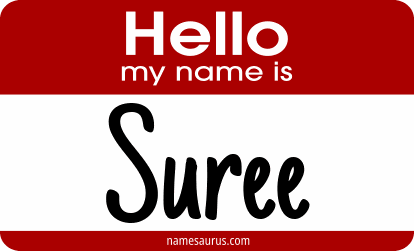 Hello my name is Suree png download