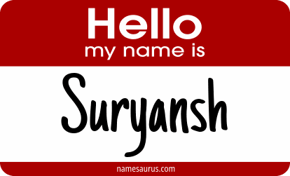 Hello my name is Suryansh png download