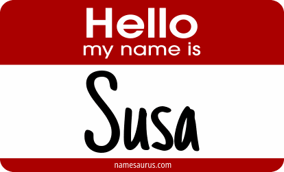 Hello my name is Susa png download