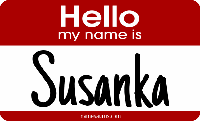 Hello my name is Susanka png download