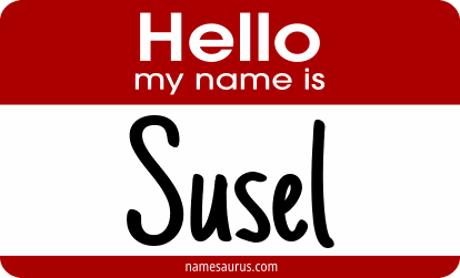 Hello my name is Susel png download