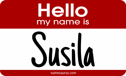 Hello my name is Susila png download