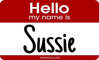 Hello my name is Sussie png download