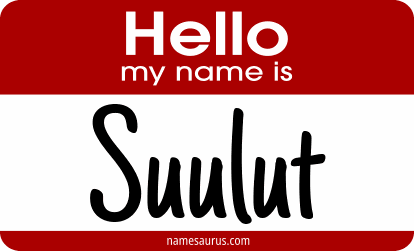 Hello my name is Suulut png download