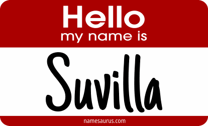 Hello my name is Suvilla png download