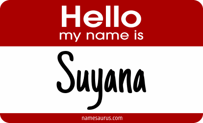 Hello my name is Suyana png download