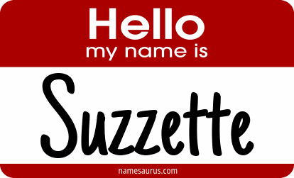 Hello my name is Suzzette png download