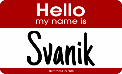 Hello my name is Svanik png download