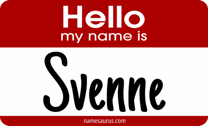 Hello my name is Svenne png download