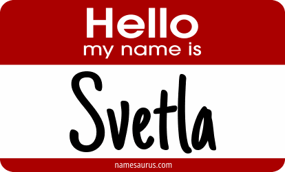 Hello my name is Svetla png download