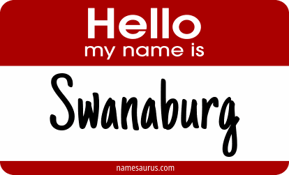 Hello my name is Swanaburg png download