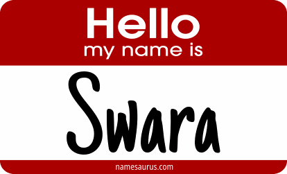 Hello my name is Swara png download