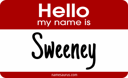 Hello my name is Sweeney png download