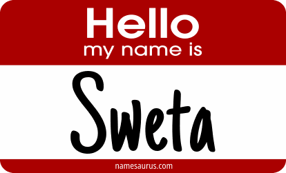 Hello my name is Sweta png download