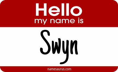 Hello my name is Swyn png download