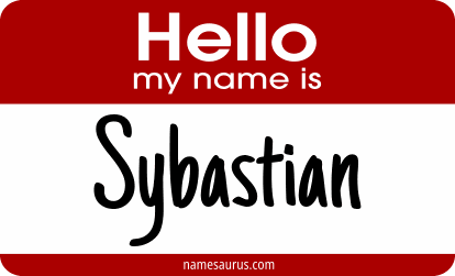 Hello my name is Sybastian png download