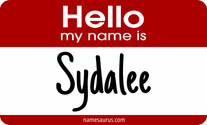 Hello my name is Sydalee png download
