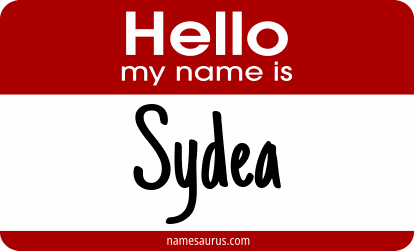 Hello my name is Sydea png download