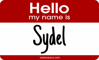 Hello my name is Sydel png download