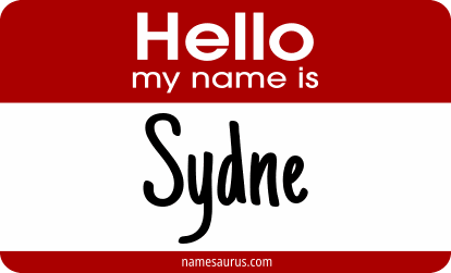 Hello my name is Sydne png download