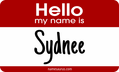 Hello my name is Sydnee png download