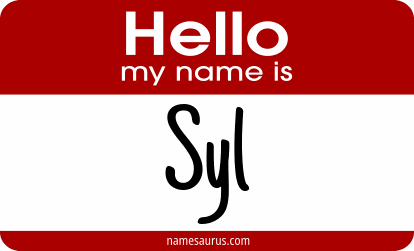 Hello my name is Syl png download