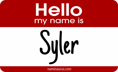 Hello my name is Syler png download
