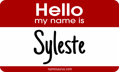 Hello my name is Syleste png download