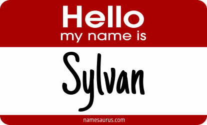 Hello my name is Sylvan png download