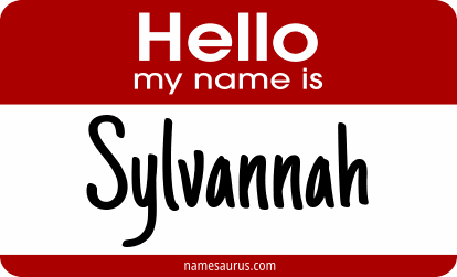 Hello my name is Sylvannah png download