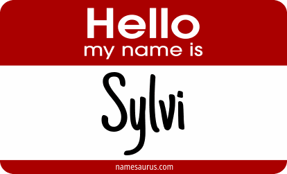 Hello my name is Sylvi png download