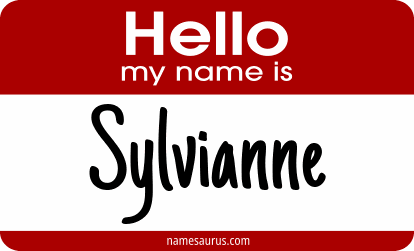 Hello my name is Sylvianne png download
