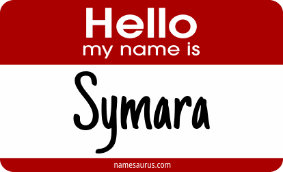 Hello my name is Symara png download