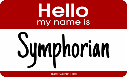 Hello my name is Symphorian png download