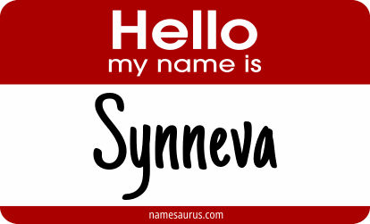 Hello my name is Synneva png download