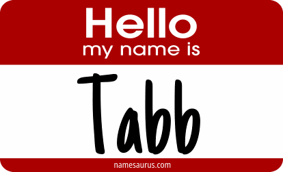 Hello my name is Tabb png download