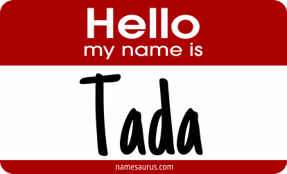 Hello my name is Tada png download
