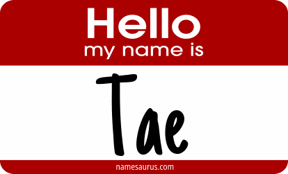 Hello my name is Tae png download