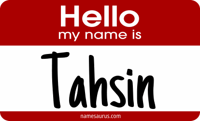 Hello my name is Tahsin png download