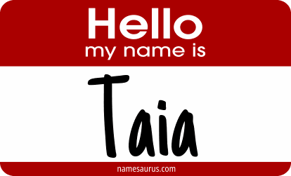 Hello my name is Taia png download