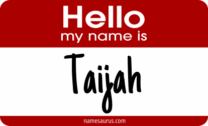Hello my name is Taijah png download